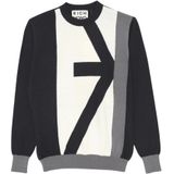 John Richmond, Heren, Truien, Veelkleurig, Maat: XL Katoen,