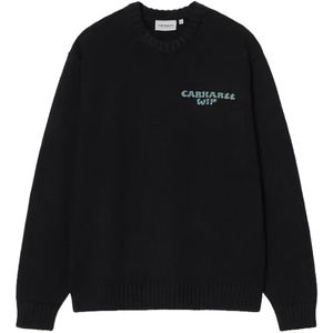 Carhartt WIP - Trui met Logo - Zwart - Katoen