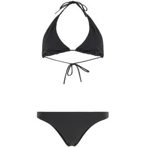 Lido, Dames, Badkleding, Zwart, Maat: L Polyamide,