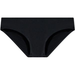 Dsquared2, Heren, Badkleding, Zwart, Maat: XS Leer,