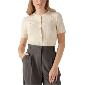 Suncoo, Dames, Truien, Wit, Maat: XS Viscose,