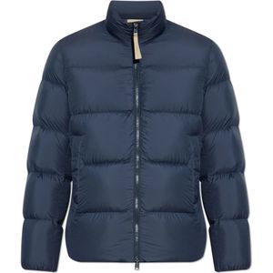 Woolrich, Heren, Jassen, Blauw, Maat: L Polyamide,