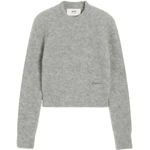 Ami Paris, Dames, Truien, Grijs, Maat: S