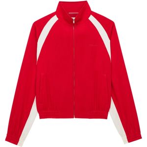 Saint Laurent, Heren, Jassen, Rood, Maat: L Viscose,