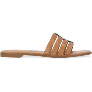 Tory Burch, Dames, Schoenen, Beige, Maat: 36 EU Leer,
