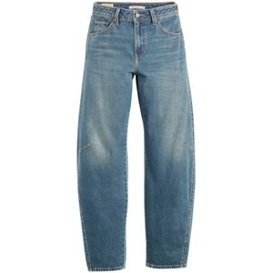 Levi's, Dames, Jeans, Blauw, Maat: W27 Denim,