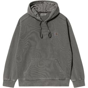 Carhartt Wip, Heren, Sweatshirts & Hoodies, Grijs, Maat: L Katoen,
