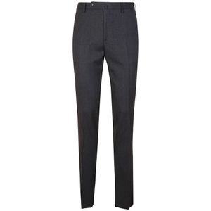 Incotex, Heren, Broeken, Grijs, Maat: 3XL Wol,