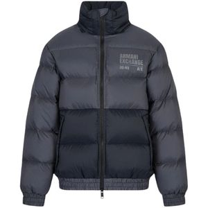 Armani Exchange, Heren, Jassen, Blauw, Maat: M