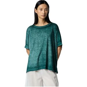 Avant Toi, Dames, Tops, Groen, Maat: S Linnen,