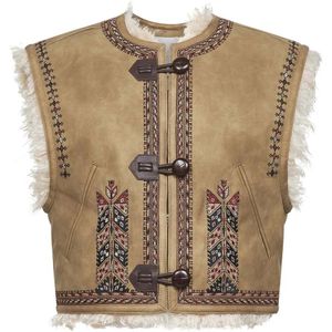 Marant étoile, Dames, Jassen, Beige, Maat: XS Poliester,