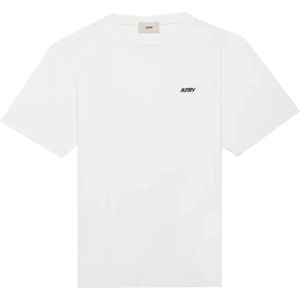 Autry, Heren, Tops, Wit, Maat: M Katoen,