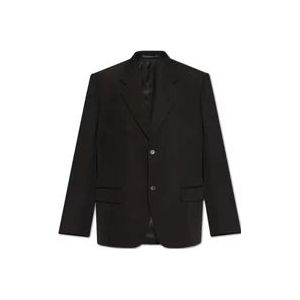 Balenciaga Wollen blazer , Black , Heren , Maat: XS