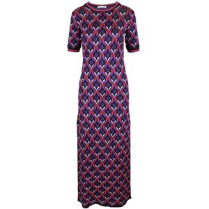 Rabanne, Dames, Jurken, Veelkleurig, Maat: S Viscose,