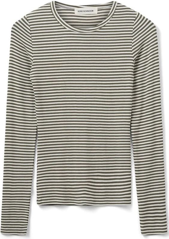 Sofie Schnoor - Petriciasw - Longsleeve T-shirt - Gestreept - Dames