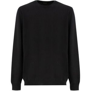 Drumohr, Heren, Truien, Zwart, Maat: XL Kasjmier,