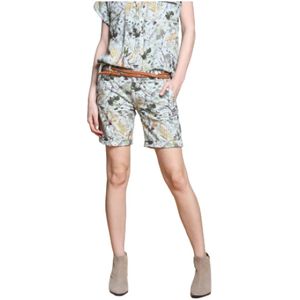 Mason's, Dames, Korte broeken, Groen, Maat: 3XS Katoen,