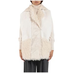 Lou Andrea, Dames, Jassen, Wit, Maat: S Polyamide,