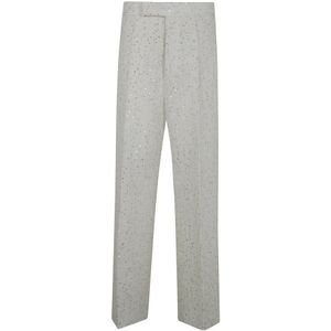 Sapio, Dames, Broeken, Wit, Maat: S