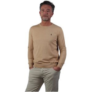 Ralph Lauren, Heren, Truien, Beige, Maat: L Katoen,