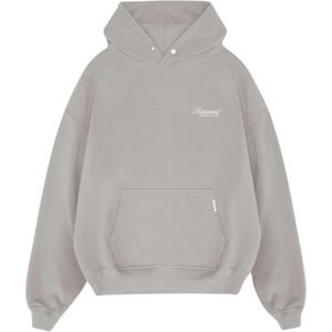 Represent, Heren, Sweatshirts & Hoodies, Grijs, Maat: M Katoen,