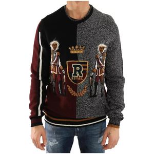 Dolce & Gabbana - Knight Monkey Cashmere Sweater - Veelkleurig - Wol