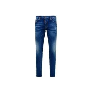 Dsquared2 Slim Fit Blauwe Jeans , Blue , Heren , Maat: XL