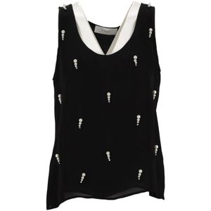 Kaos, Dames, Tops, Zwart, Maat: XS