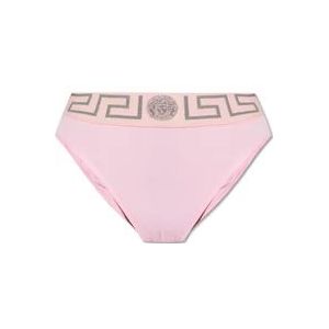 Versace Onderbroeken met logo , Pink , Dames , Maat: XL