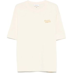 Maison Kitsuné, Heren, Tops, Geel, Maat: M