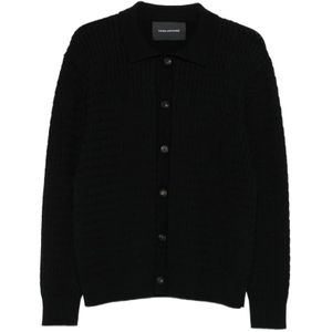 Tagliatore, Heren, Truien, Zwart, Maat: M