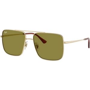 Ray-Ban - RB3758 Ari - Zonnebril - Goudkleurig - Metalen Frame - Vierkant