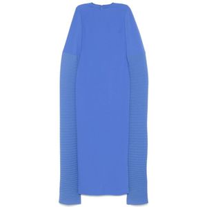 Solace London, Dames, Jurken, Blauw, Maat: M