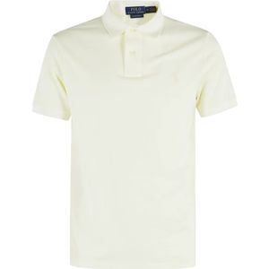 Polo Ralph Lauren, Heren, Tops, Geel, Maat: M Katoen,