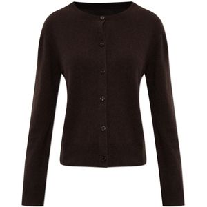 Samsøe Samsøe, Dames, Truien, Bruin, Maat: XS Kasjmier,