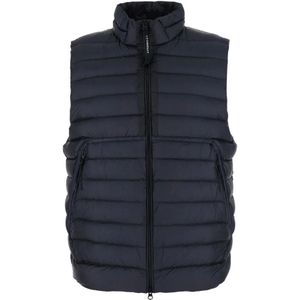 C.p. Company, Heren, Jassen, Blauw, Maat: L Polyamide,