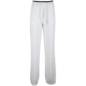 Lorena Antoniazzi, Dames, Broeken, Wit, Maat: S Zijde,