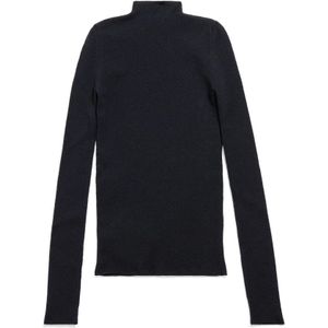 Balenciaga, Dames, Truien, Zwart, Maat: M