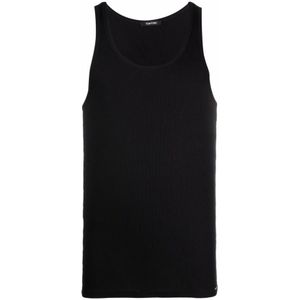 Tom Ford, Heren, Tops, Zwart, Maat: XL Modal,