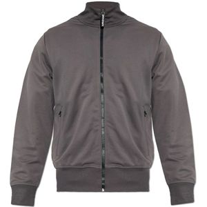 Palm Angels, Heren, Sweatshirts & Hoodies, Grijs, Maat: L