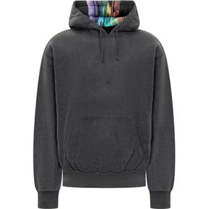 Givenchy, Heren, Sweatshirts & Hoodies, Grijs, Maat: XS Katoen,