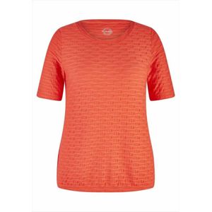 Rabe, Dames, Tops, Oranje, Maat: 5XL
