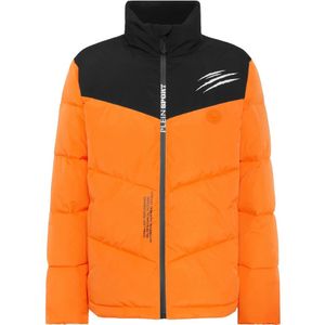 Plein Sport, Heren, Jassen, Oranje, Maat: L