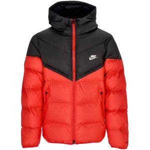 Nike Windrunner Primaloft Donsjas , Red , Heren , Maat: L