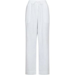 Neo Noir, Dames, Broeken, Wit, Maat: M Linnen,
