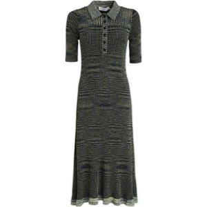 Proenza Schouler, Dames, Jurken, Grijs, Maat: L