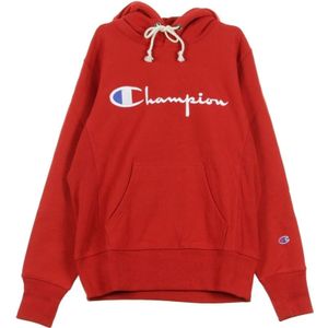 Champion, Heren, Sweatshirts & Hoodies, Rood, Maat: L