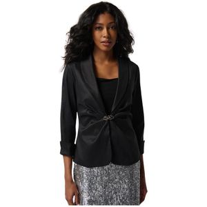 Joseph Ribkoff, Dames, Jassen, Zwart, Maat: M Spandex,