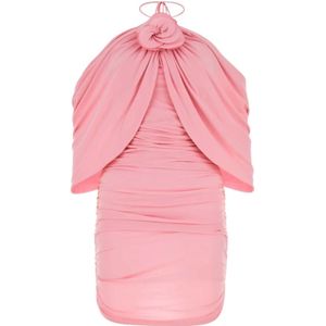 Magda Butrym, Dames, Jurken, Roze, Maat: S Jersey,