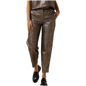 Selected Femme, Dames, Broeken, Geel, Maat: S Poliester,